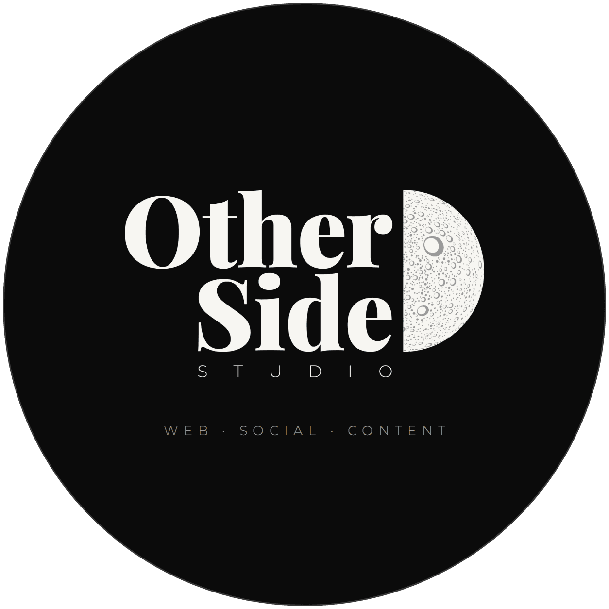 Il marchio tondo di Other Side Studio